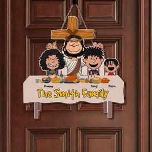 Personalized Gifts For Family Wood Sign 01OHMH090125HH - Wood Sign - GoDuckee