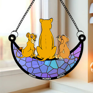 Personalized Gifts For Mom Suncatcher Window Hanging Ornament 04NADT260424 Mother's Day - Ornaments - GoDuckee