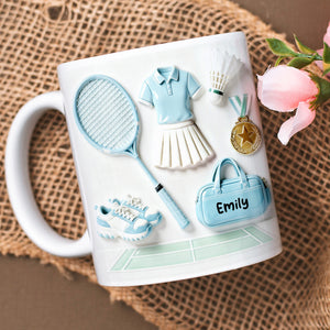 Complete Badminton Outfit Coffee Mug - Personalized Gift For Badminton Lovers 03TOQN110226 - Coffee Mug - GoDuckee