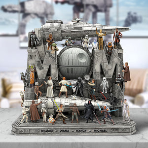 Galaxy Troop Acrylic Plaque - Personalized Gift For Dad 041QHQN190425 - Shaped Plaques - GoDuckee