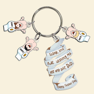 Personalized Gifts For Dad Keychain 07ohtn220524 Father's Day - Keychains - GoDuckee