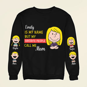 Personalized Gifts For Mom Shirt Cartoon Mom 01TOMH250325HH - AOP Products - GoDuckee