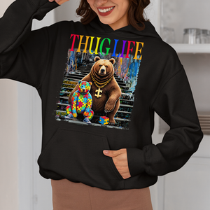 Gifts For Autism Shirt Thug Life 02ohpu070325 - Shirts - GoDuckee