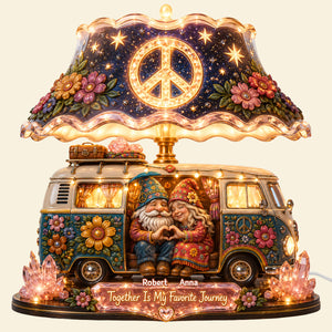 Peaceful Journey Light Box - Personalized Gifts For Couple 02padt070726 - Light Box - GoDuckee