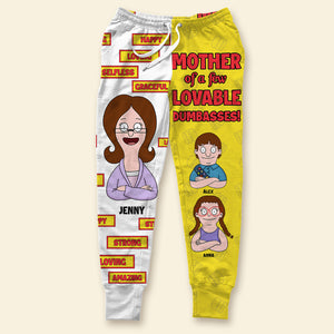Personalized Gifts For Mom Sweatpants Funny Mom And Kids Mother's Day 02XQMH030325HG - Shorts and Pants - GoDuckee