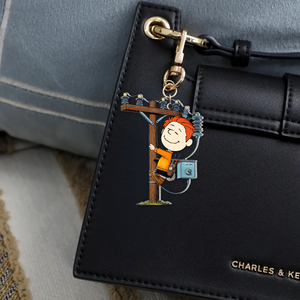 Personalized Gifts For Lineman Keychain 05ohpu200125 - Keychains - GoDuckee