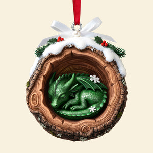 Baby Dragon Acrylic Ornament Personalized Gifts For Christmas 01hytn301025 - Ornament - GoDuckee