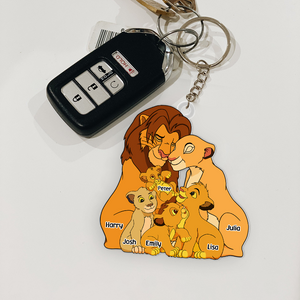 Personalized Gifts For Family Keychain 051ACPU111124 - Keychains - GoDuckee