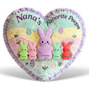 Grandma Peep Easter Custom Shape Pillow - Personalized Gifts For Grandma 05naqn300126 - Pillow - GoDuckee