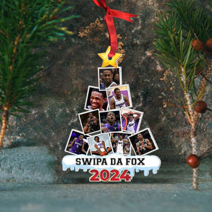 Custom Photo Christmas Gift For Basketball Fans Ornament 04TOMH120824 - Ornament - GoDuckee