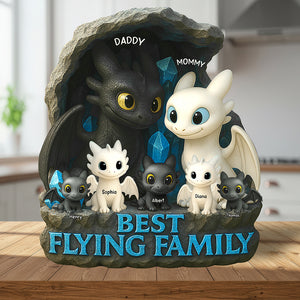 Personalized Gifts For Family Acrylic Plaque, Dragon Fans 02tgqn110425 - Shaped Plaques - GoDuckee