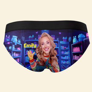 Personalized Custom Photo Naughty Gifts For Women's Boxer Briefs 02KAMH160824 - Boxer Briefs - GoDuckee