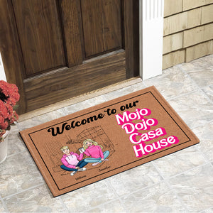Couple Welcome To Our House 02hthn051223hh Personalized Door Mat - Doormat - GoDuckee