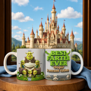 Best Farter Father Ever Coffee Mug - Personalized Gifts For Dad 03QHLU090525 - Coffee Mug - GoDuckee