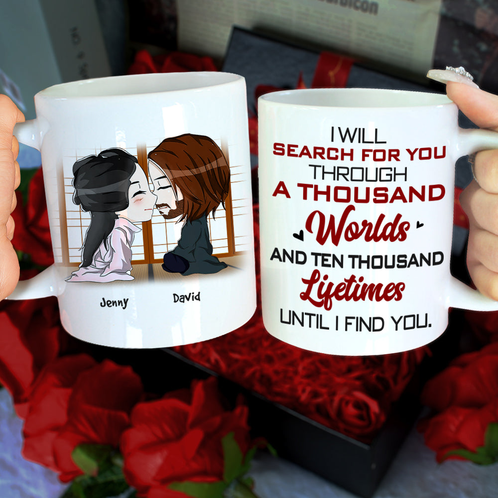 My Love Will Always Be You, Gift For Couple, Personalized Mug, Stick C -  GoDuckee