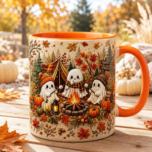 Sweet Boo Season Coffee Accent Mug - Personalized Halloween Gifts 03TODT140826 - Coffee Mug - GoDuckee
