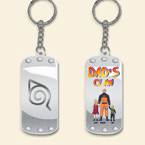 Personalized Gifts For Dad Keychain 02qhmh170524pa Father's Day - Keychains - GoDuckee