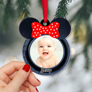 Upload Kid's Face 06ohtn311023 Personalized Ornament - Ornament - GoDuckee