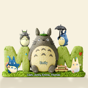 Forest Mama & Her Furries Pals - Personalized Gift For Mother 03QHPU220425 - Shaped Plaques - GoDuckee