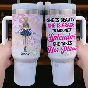 Personalized Gifts For Manga Lover Tumbler She Is Beauty She Is Grace 04totn020324hh - Tumbler Cups - GoDuckee