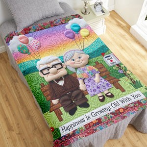 Together Forever Blanket - Personalized Gifts For Couple 03naqn160625 - Blanket - GoDuckee