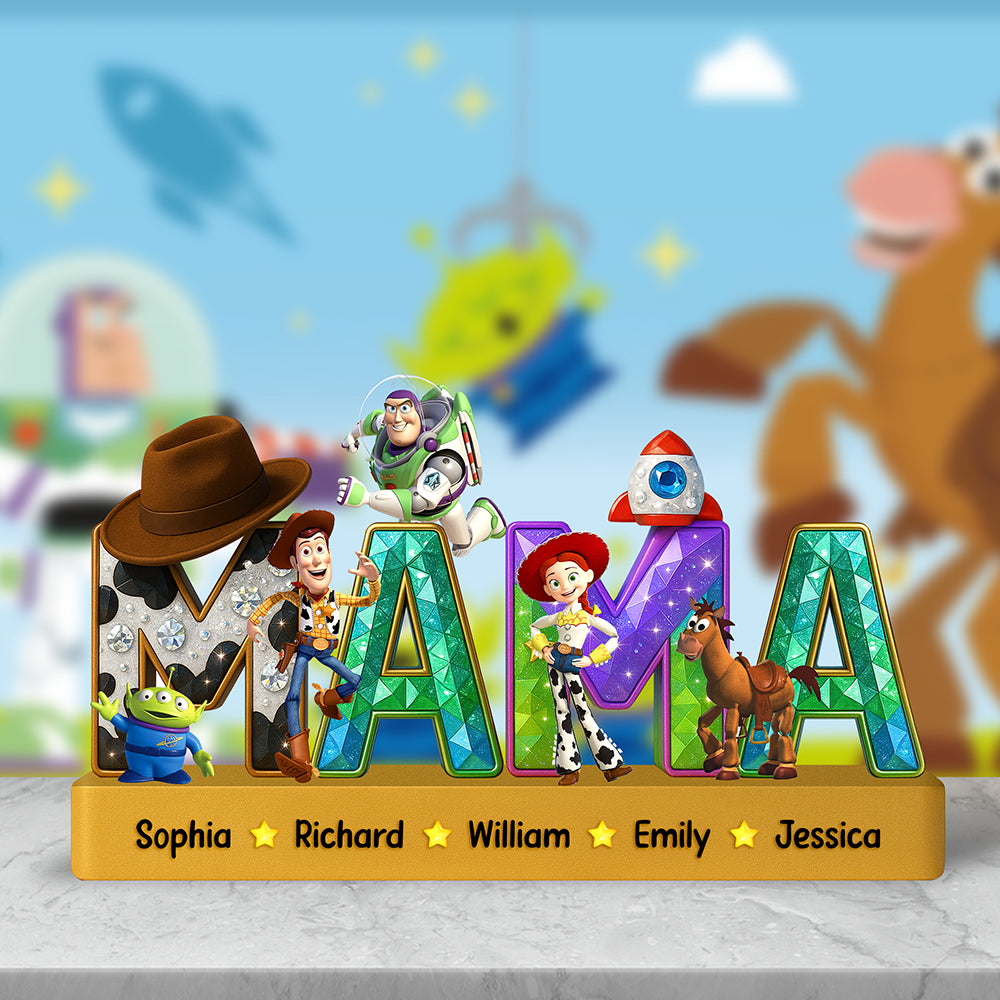 Mom Of Journey Joy Acrylic Plaque - Personalized Gifts For Mother 051OHQN240425 - Shaped Plaques - GoDuckee