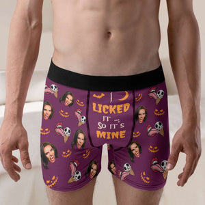 Custom Photo Halloween Gifts For Husband Men's Boxers 01ACDT050824 - Boxer Briefs - GoDuckee