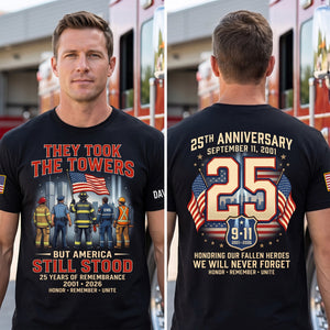 25 Years Of Remembrance Shirt - Personalized Memorial Gifts 07TYQN300726