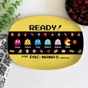 Ready For Pac-Nana's Snacks-02htpo210623 Personalized Resin Plate - Resin Plate - GoDuckee