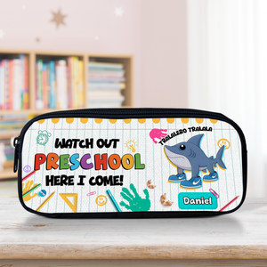 Funny Character Pencil Case - Personalized Gifts For Kids 01hulu010825 - Pencil Case - GoDuckee