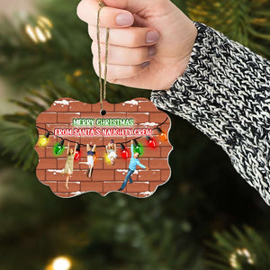 Custom Photo Gifts For Family Christmas Funny Family Medallion Ornament 01OHMH111024 - Ornament - GoDuckee