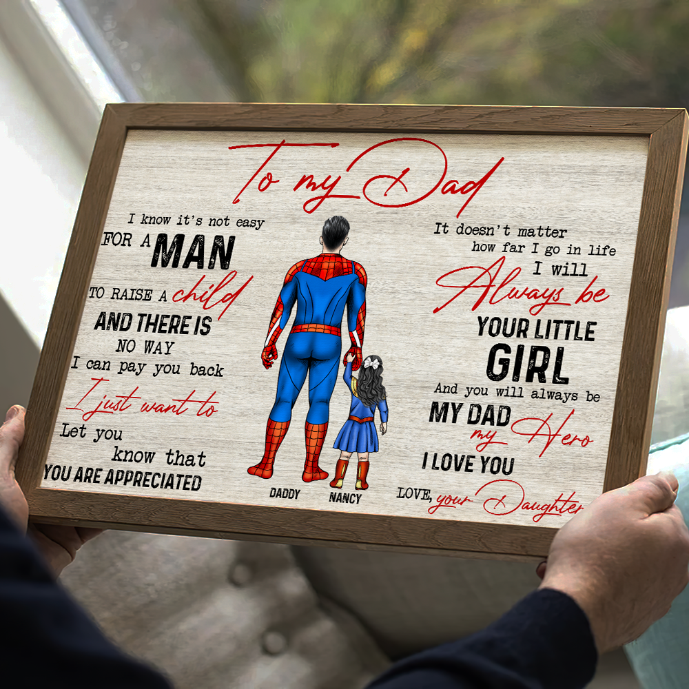 Personalized Gifts For Dad Canvas Print 2nalh240522 Father's Day Gifts - Poster & Canvas - GoDuckee