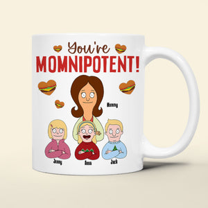 Personalized Gifts For Mom Coffee Mug 02natn120225hg You're Momnipotent - Coffee Mug - GoDuckee
