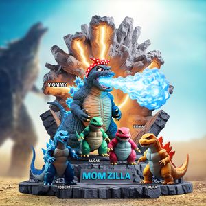 Personalized Gifts For Mom Acrylic Plaque Queen Power Mom 02QHPU150425 - Shaped Plaques - GoDuckee