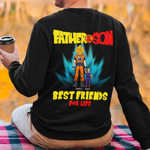 Father And Son Best Friends For Life 05qhqn010623hh Personalized Shirt - Shirts - GoDuckee