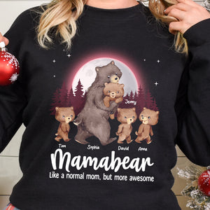 Personalized Gifts For Mom Shirt Mama Bear Like A Normal Mom But More Awesome Mother's Day Gifts - 2D Shirts - GoDuckee