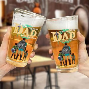 Personalized Gifts For Dad Beer Glass 02QHDT080524HG Father's Day - Drinkware - GoDuckee