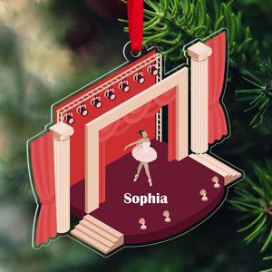 Ballet Dancing, Personalized Ornament, Ballet Dancer Gifts - Ornament - GoDuckee