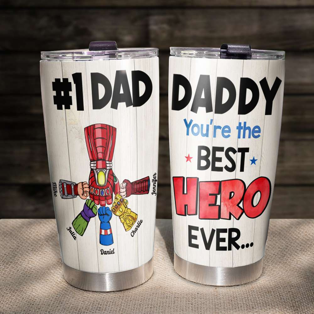 Best Dad Personalized Tumbler - 07QHHN230523HA - Tumbler Cup - GoDuckee