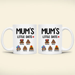 Personalized Gifts For Mom Drinkware Family Little Shit 05DTDT010324 - Drinkware - GoDuckee