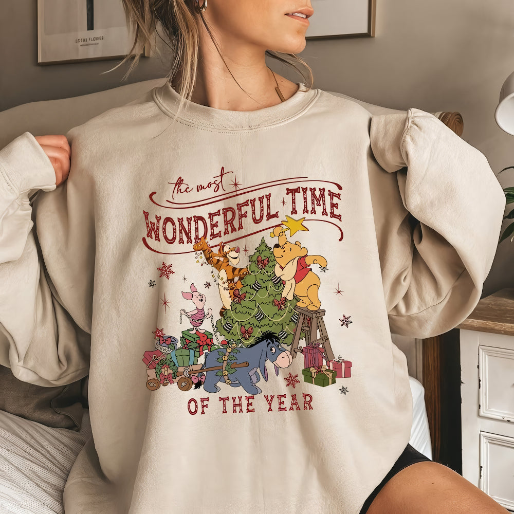 The Most Wonderful Time Of The Year, Christmas Tree Shirt, Xmas Gift - Shirts - GoDuckee