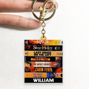 Gifts For Horror Movie Fan Keychain 03XQDT240125 - Keychains - GoDuckee