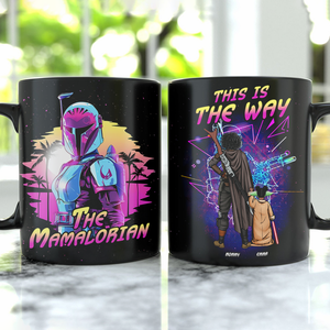 Galaxy Mom Coffee Mug - Personalized Gift For Mom 02QHPU260325HHHG - Coffee Mug - GoDuckee