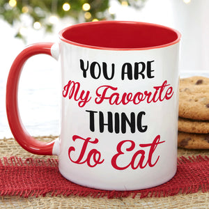 You Are My Favorite Thing To Eat-Personalized Wine Tumbler-Gift For Couple- Couple Wine Tumbler - Coffee Mug - GoDuckee