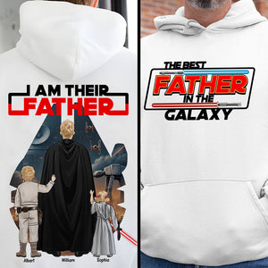 The Best Galaxy Dad Shirt - Personalized Gifts For Father 05ACQN120525HHHG - Shirts - GoDuckee