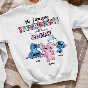 Personalized Gifts For Mom Shirt My Favorite Experiments Call Me Mommy 05QHHN230324 - 2D Shirts - GoDuckee