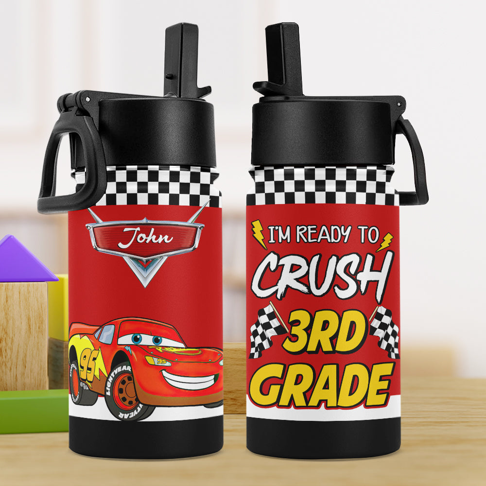 I'm Ready To Crush, Gift For Kids, Personalized Tumbler, Car Lover Kids Tumbler, Back To School Gift 04HUHN070723 - Kid Tumbler - GoDuckee