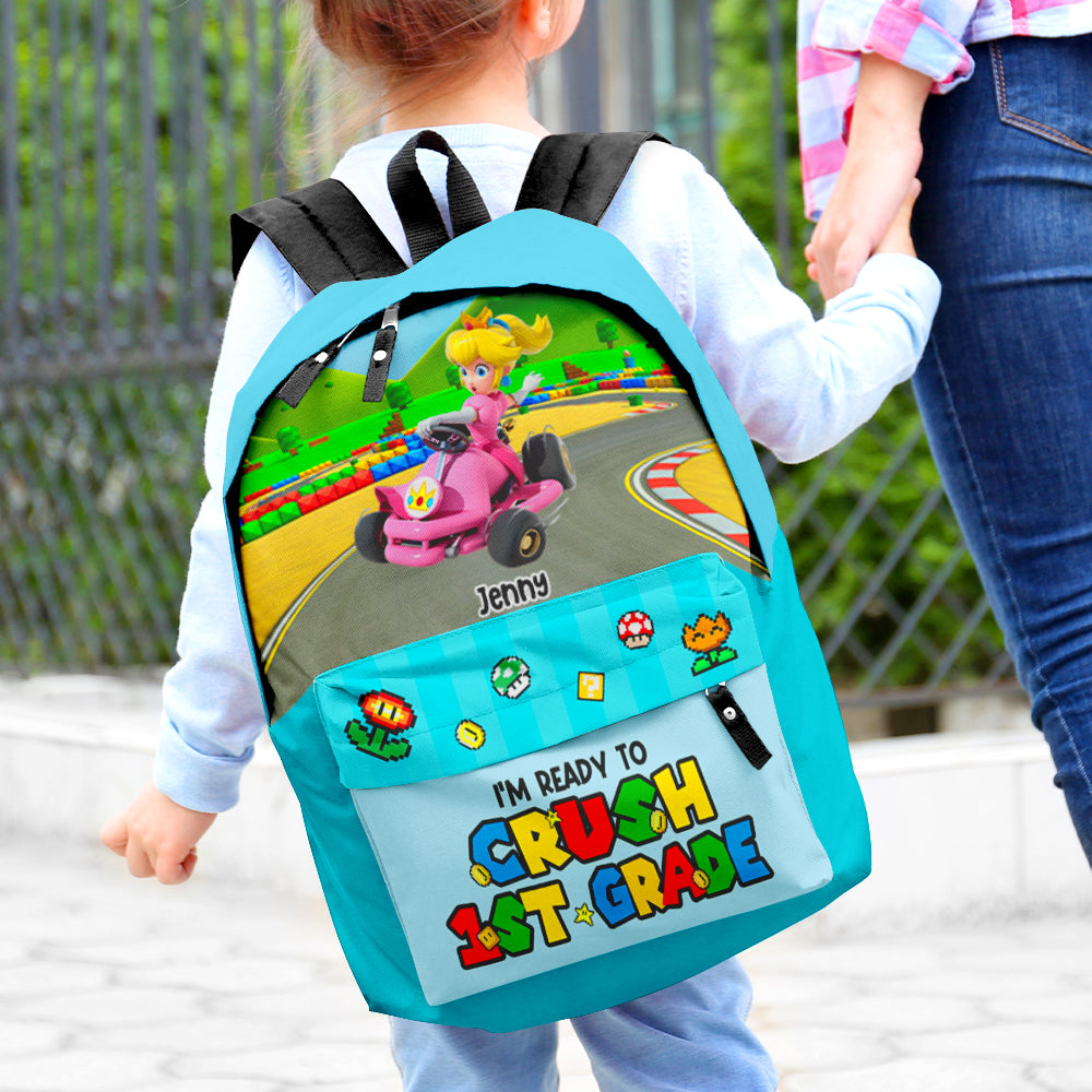 Nurse Monogram Design - Personalized Backpack - GoDuckee