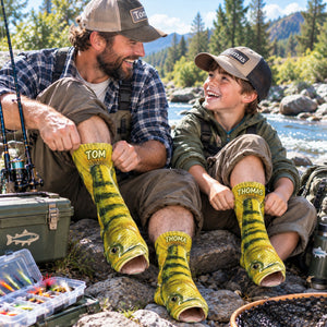 Big Catch Fishing Socks - Personalized Gifts For Fishing Lovers 03hulu210926-Homacus