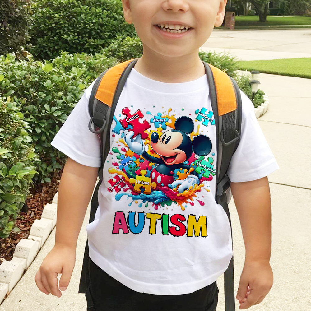 Personalized Gifts For Kids Autism Shirt 04xqpu190225 - Shirts - GoDuckee